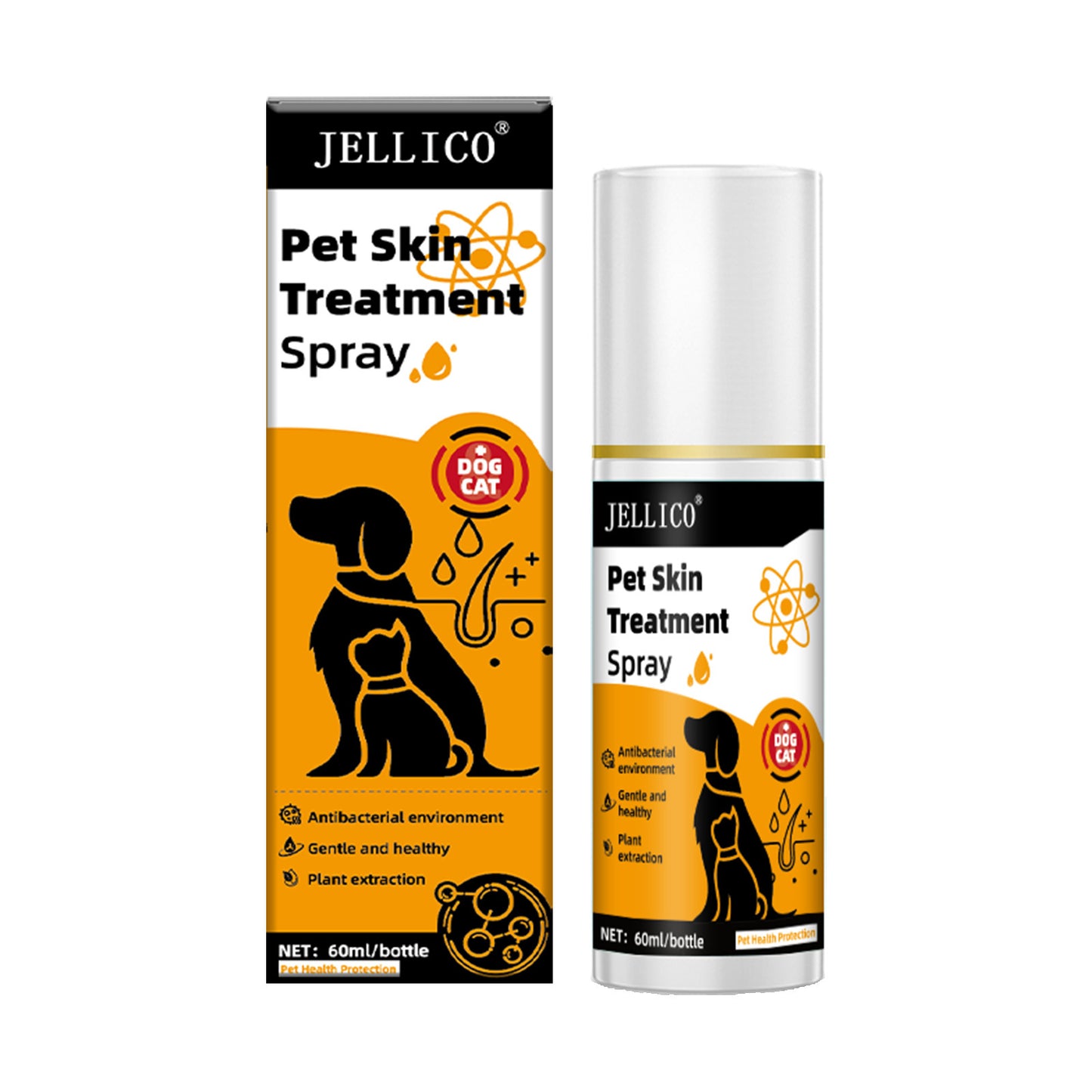 Pet Skin Care Spray Dogs And Cats Moss Skin Hair Loss Spray