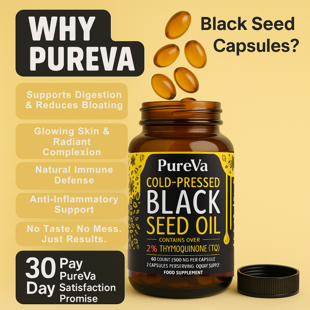 PureVa Black Seed Oil Capsules™