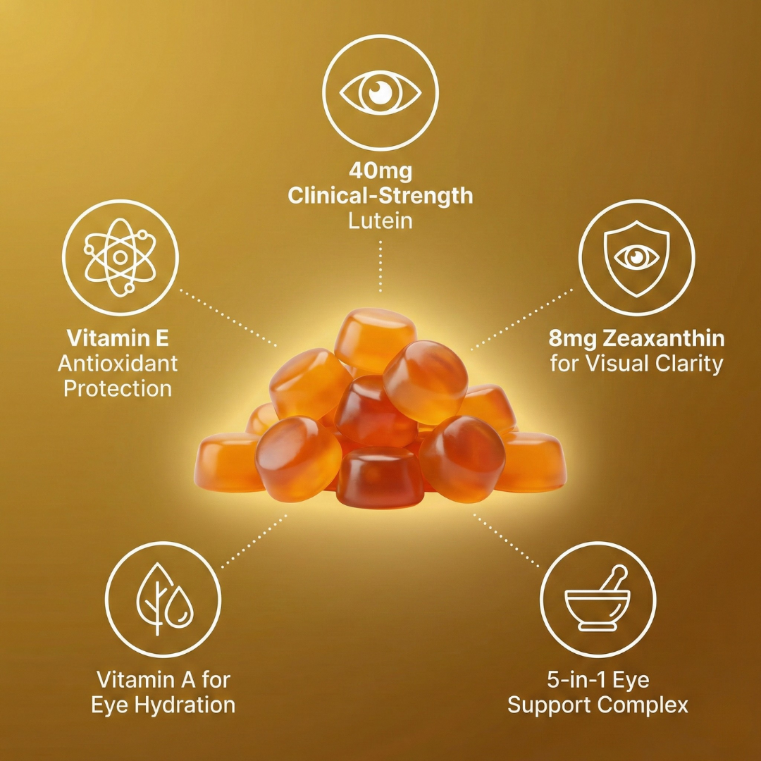Lutein Gummies For Eye Support